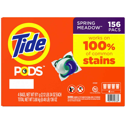 Tide PODS Spring Meadow 156 Count - SuperSaverAU - view 1