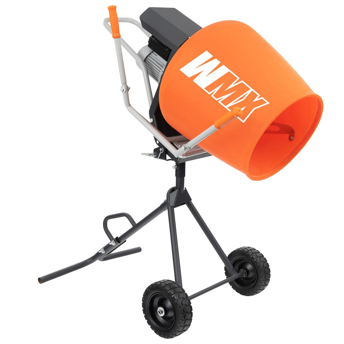 Westmix WMX Electric Side Top Poly Drum Cement Mixer 65L - SuperSaverAU - view 3