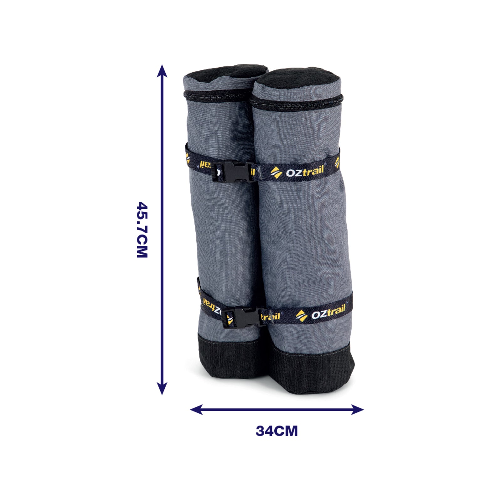 OZtrail Commercial Sand Bag Kit 20L Twin Chamber Polyester Weights