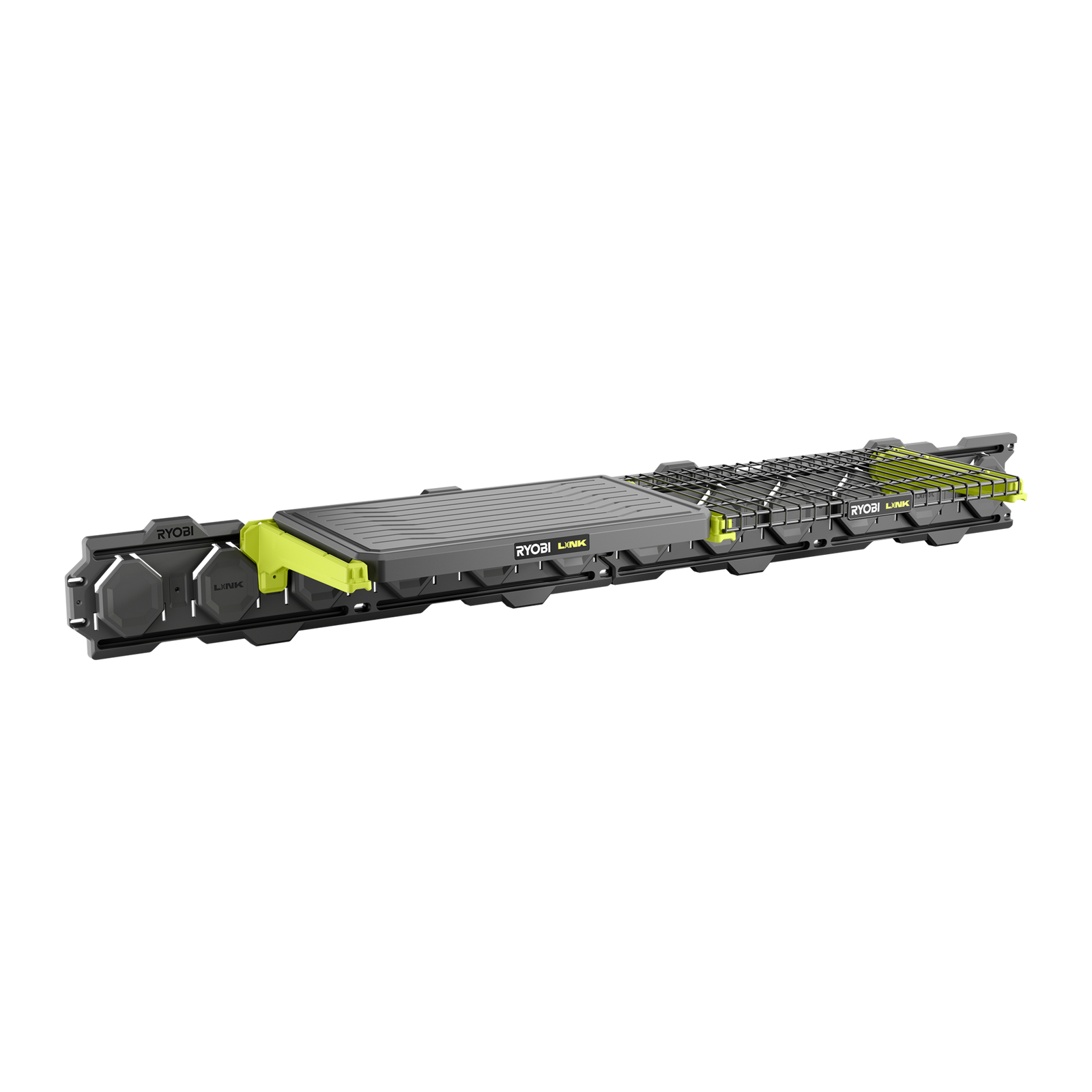 Ryobi LINK 2-In-1 Bracket for Long Material Storage on LINK Wall Rails