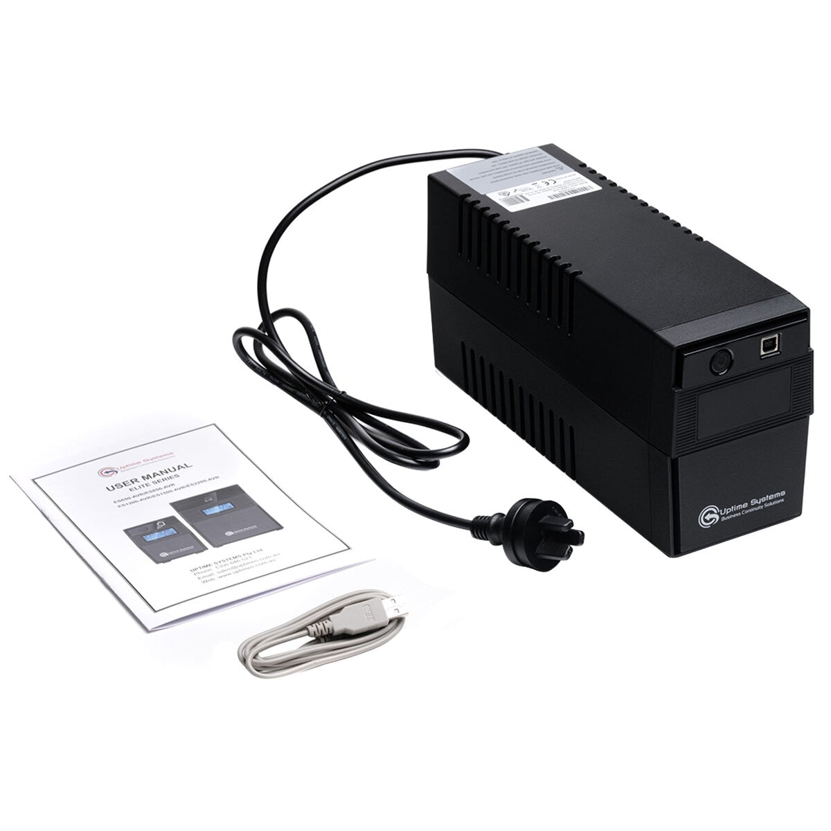 Uptime ELITE Series 850VA Line Interactive Tower UPS with LCD ES850-AVR - SuperSaverAU - view 5