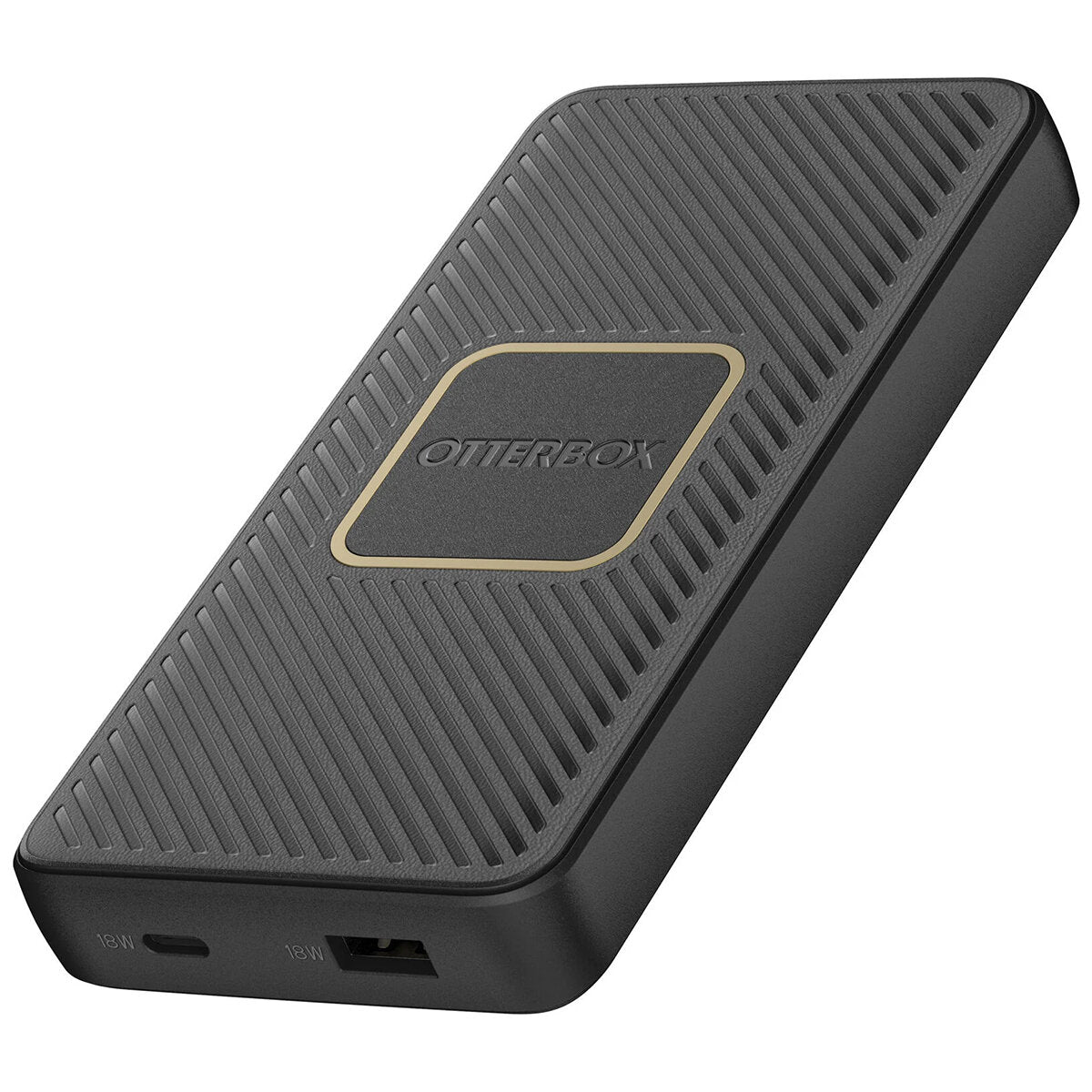 OtterBox 10K mAh Fast Charge Wireless Dual Port Power Bank Black - SuperSaverAU - view 2
