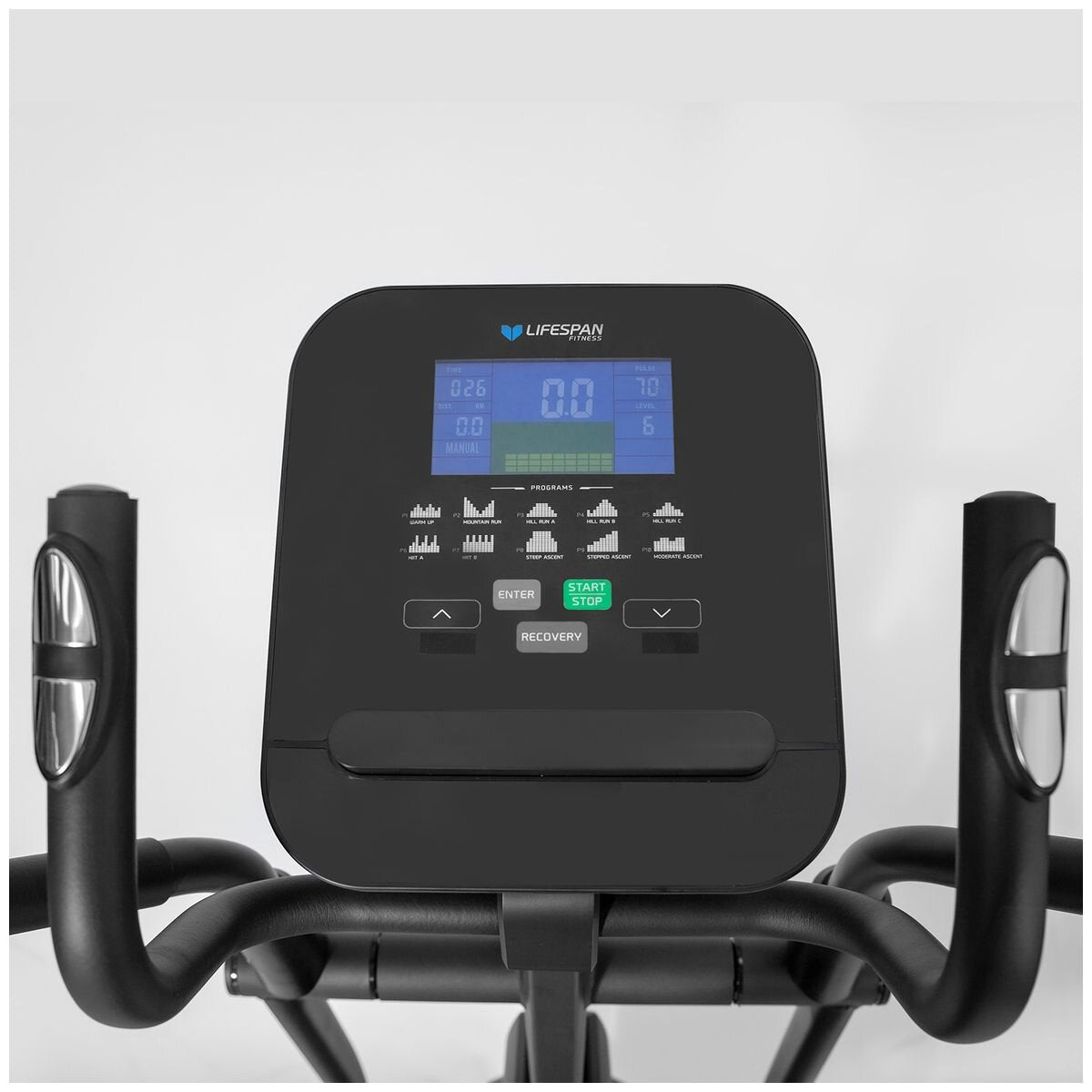 Lifespan Fitness XT-39 folding cross trainer - 6kg magnetic flywheel - belt drive - speaker - LFCT-XT39