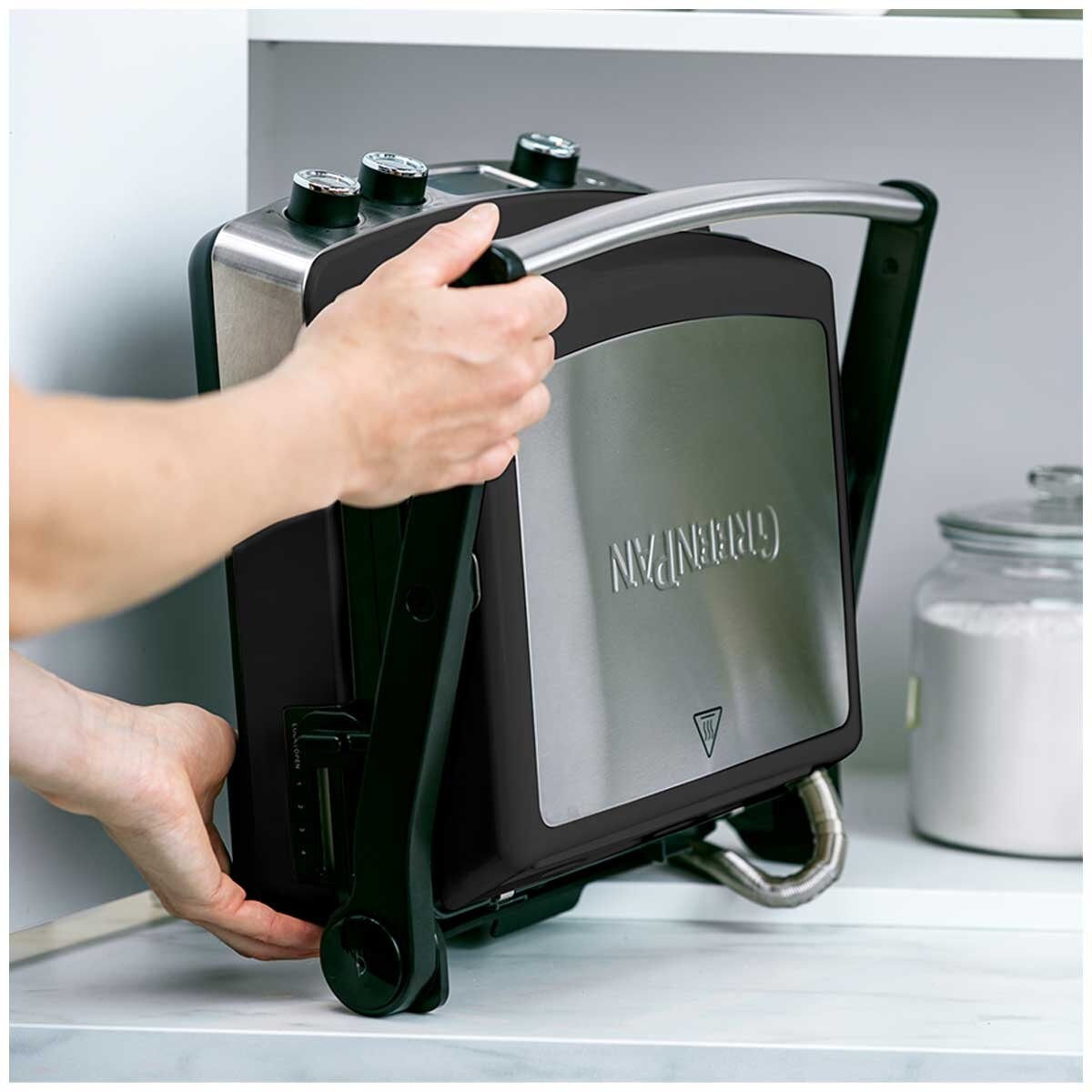 GreenPan Elite Contact Grill Matt Black CC006848-003