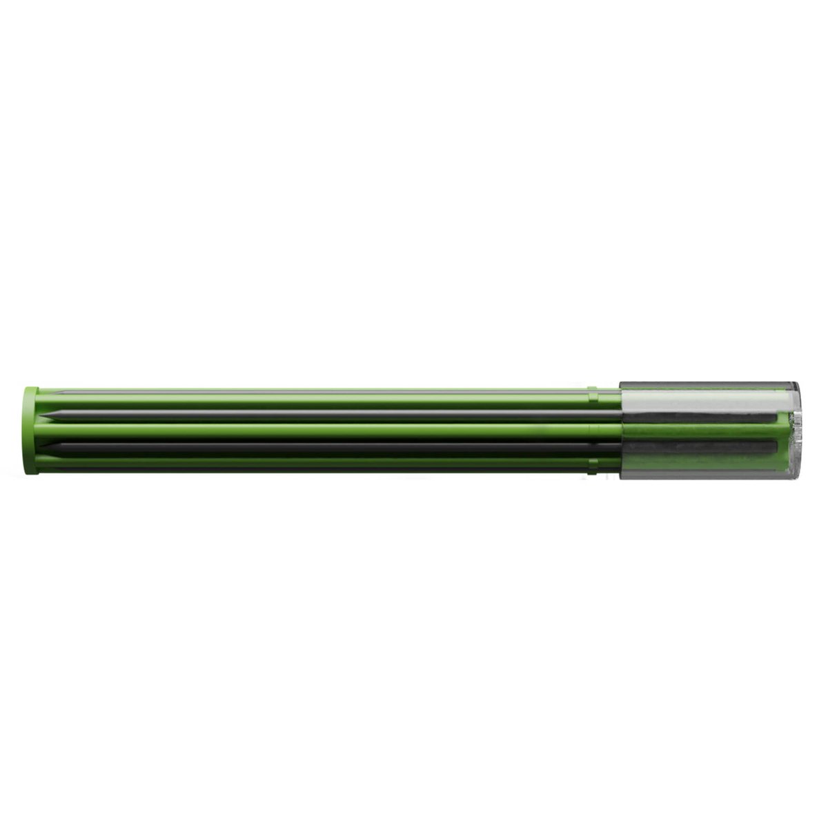 Tracer Lead Holster - 6 x 2B Graphite Replacement Leads Set - 25mm x 160mm - Durable - SuperSaverAU - view 2