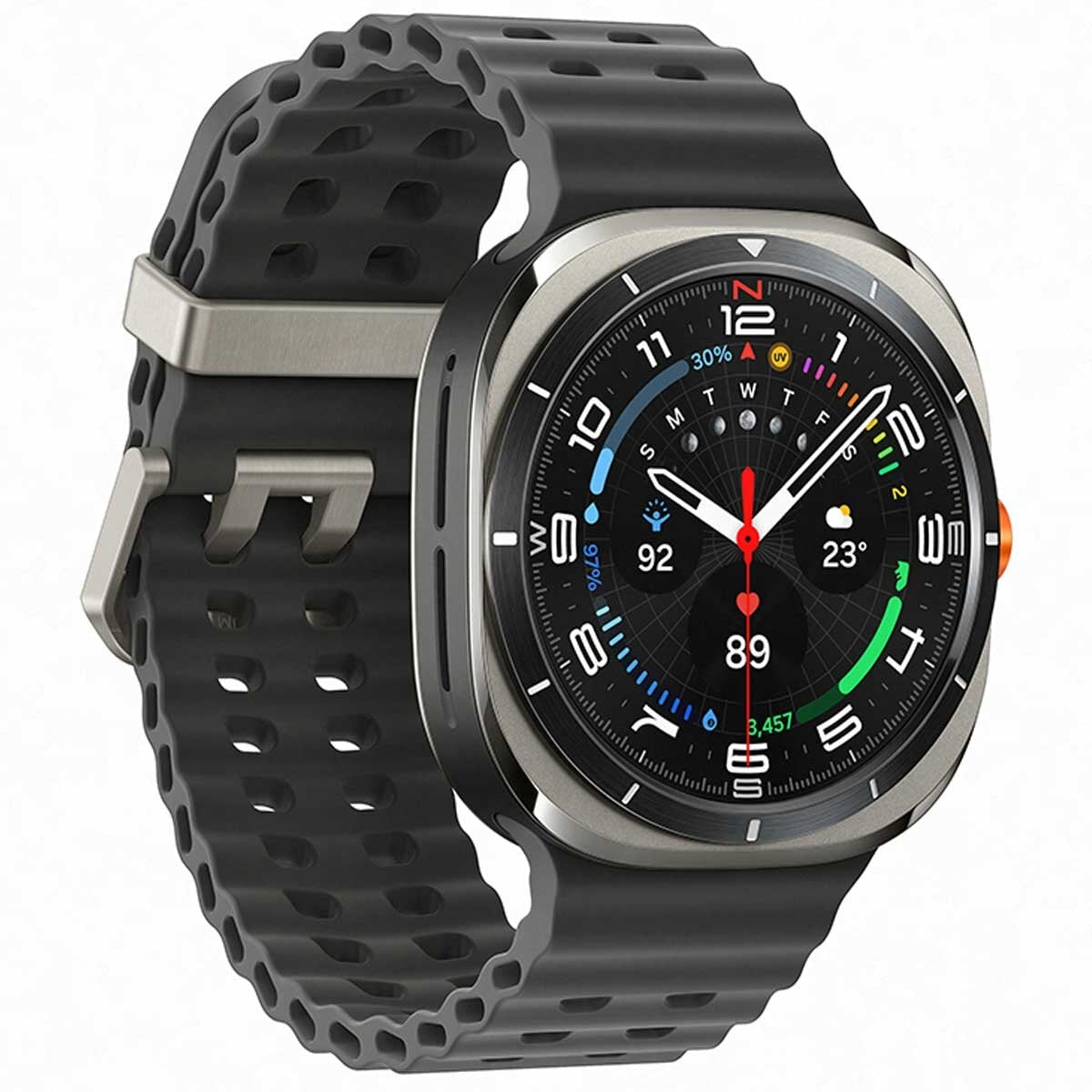 Samsung Galaxy Watch Ultra LTE 47mm Titanium Silver SM-L705FZTAXSA - SuperSaverAU - view 3