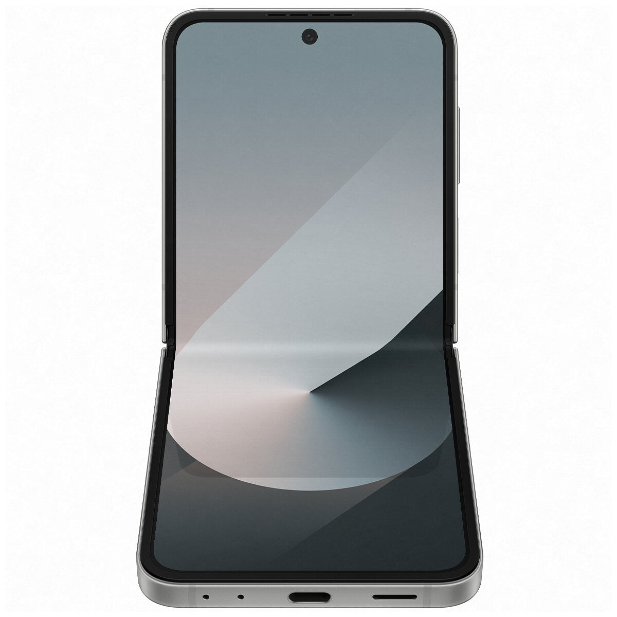 Samsung Galaxy Z Flip6 512GB Silver SM-F741BZSEATS | FlexCam, FlexWindow, Live Translation, Durable Design - SuperSaverAU - view 1