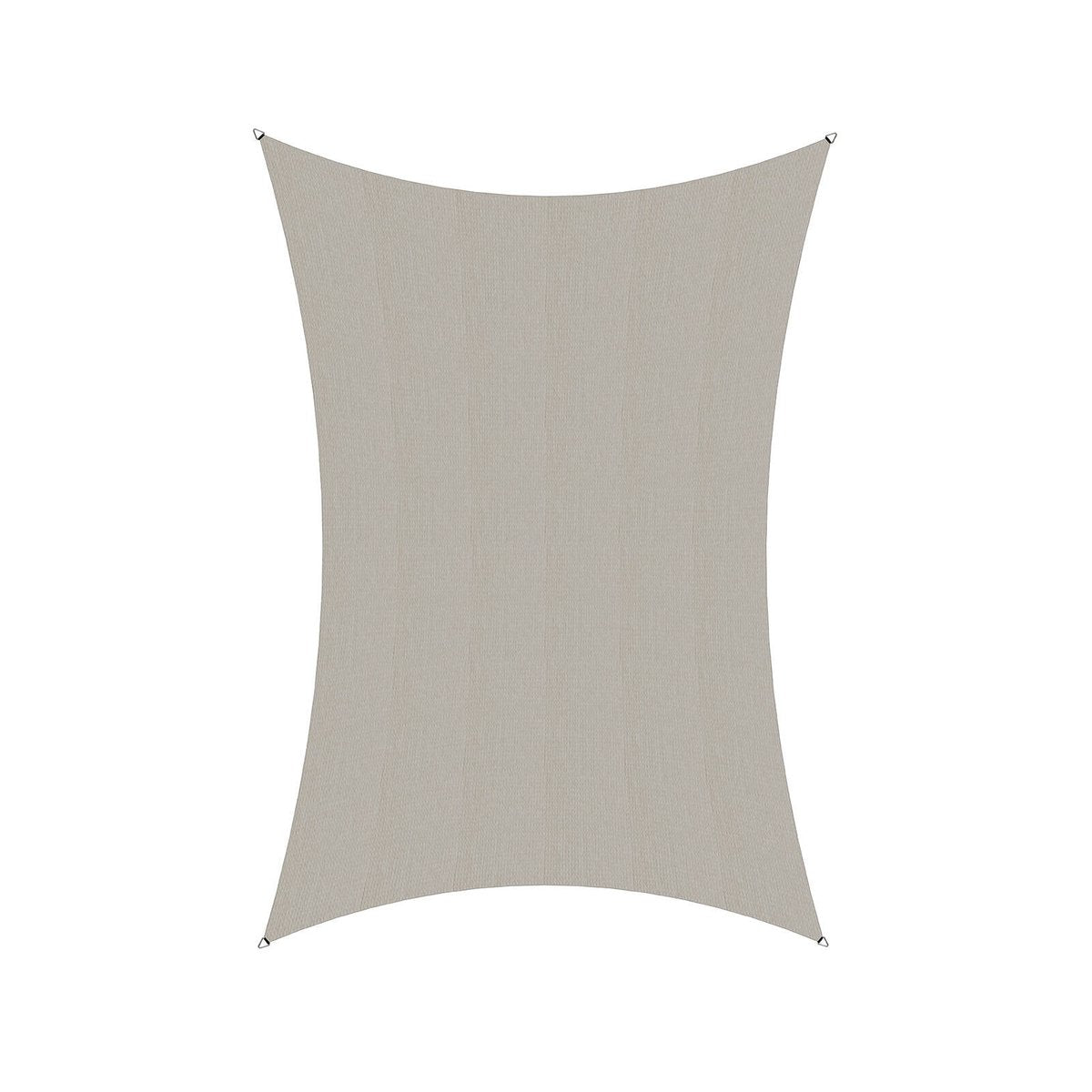 Coolaroo Shade Sail - 5 x 3m - Shell - Commercial Grade - 95% UV Block - SuperSaverAU - view 1