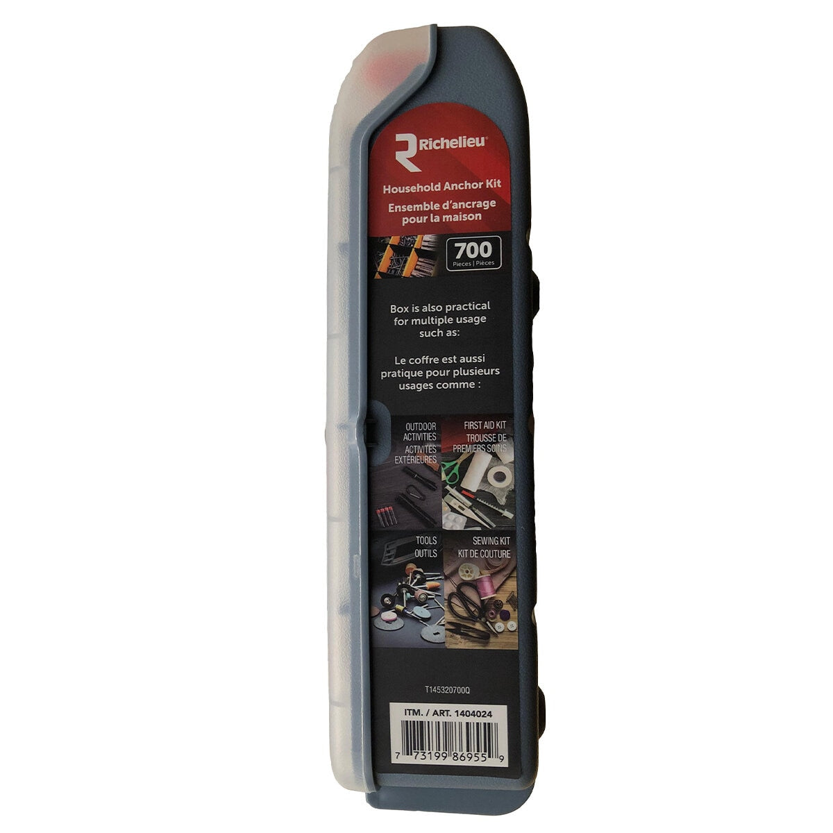 Richelieu Household Anchor And Hardware Kit 700 Piece - SuperSaverAU - view 3