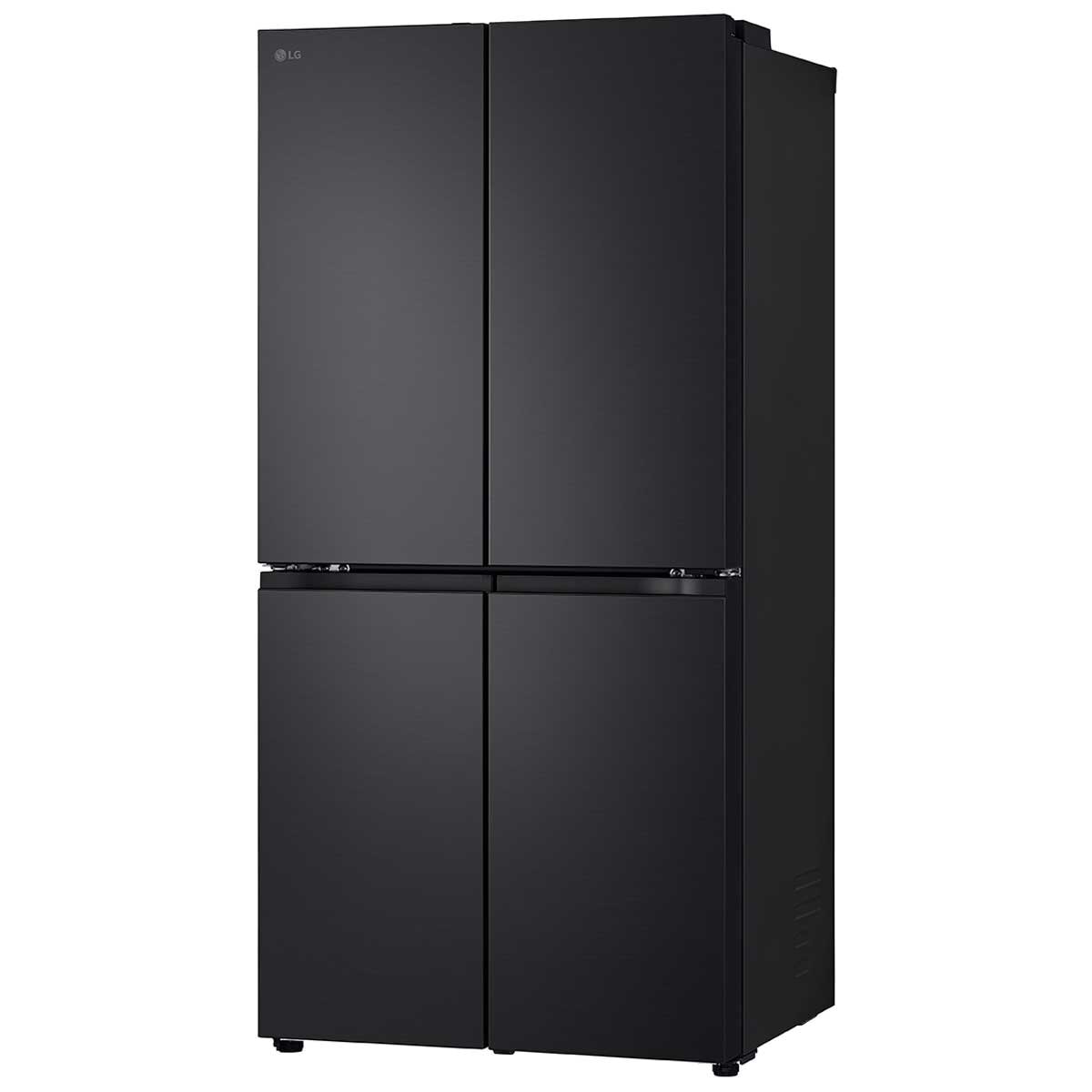LG 530L Slim French Door Fridge Matte Black GF-B505MBL - SuperSaverAU - view 2