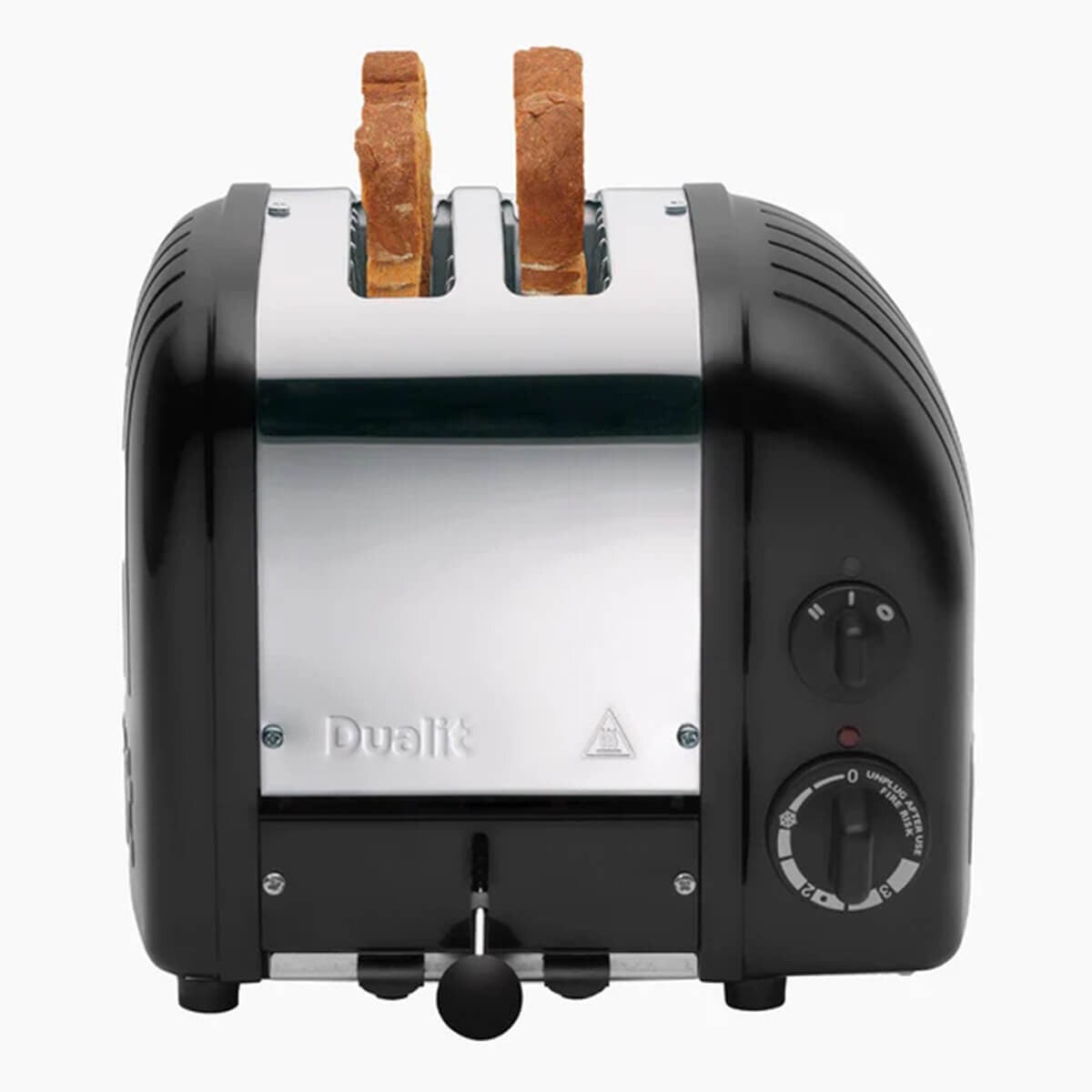 Dualit NewGen 2 Slice Toaster - Matte Black Finish, Slot-Selector Control, Wire Guard - DU27065