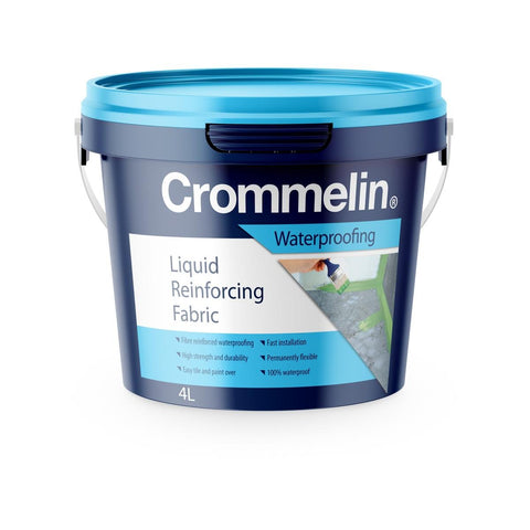 Crommelin 4L Liquid Reinforcing Fabric Waterproofing Membrane