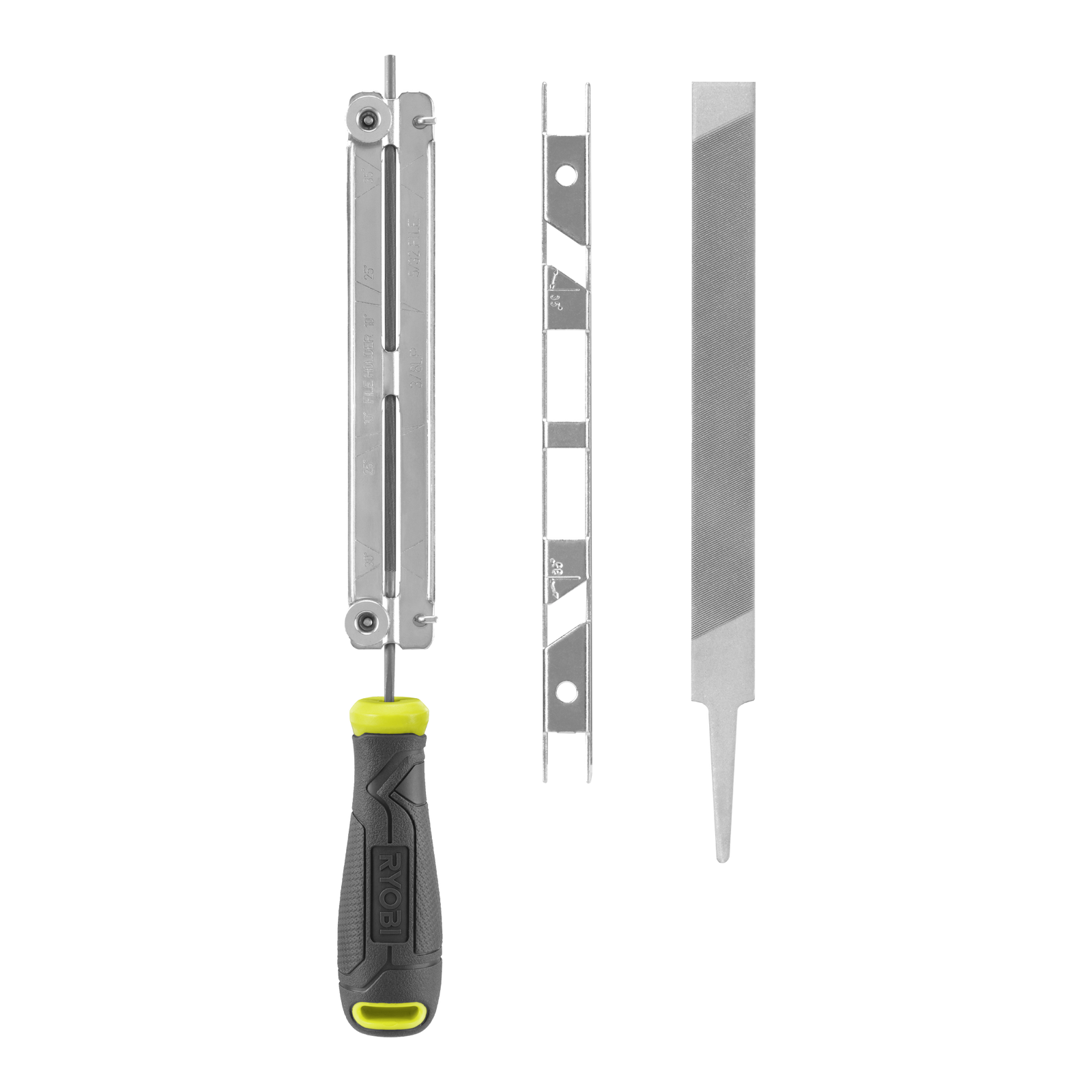 Ryobi Chainsaw Chain Sharpening Kit RCS2 With Files & Guides