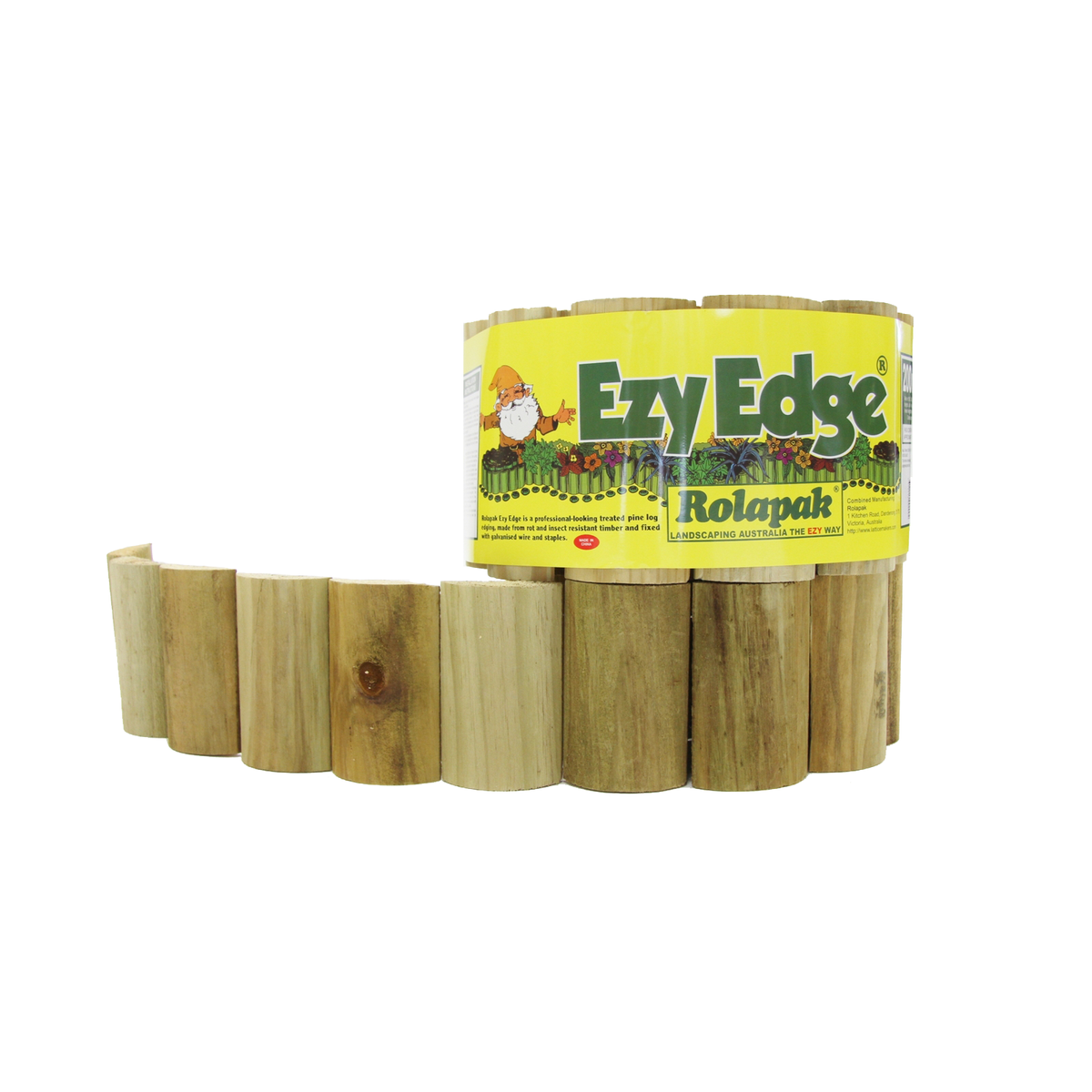 Rola Pak Ezy Edge Garden Edging 150mm x 2.8m Treated Pine