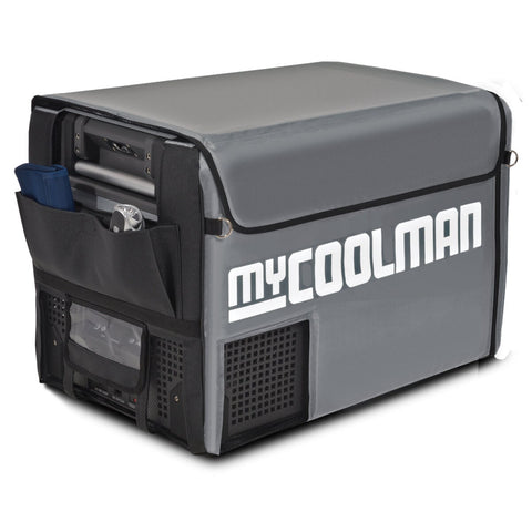 myCOOLMAN 53L The Explorer insulated cover - velcro tab fit, easy-clean nylon, grey - CCP53DZ-COVER