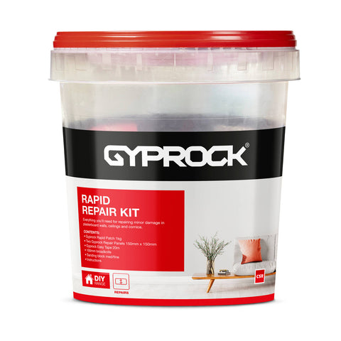 Gyprock CSR 1.5kg DIY Rapid Plaster Repair Kit, Sandable Plasterboard Patch Set