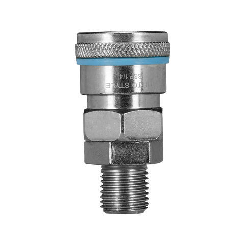 Powerfit Nitto Style Coupler - ¼" BSP Male - Steel - Durable - SuperSaverAU - view 1