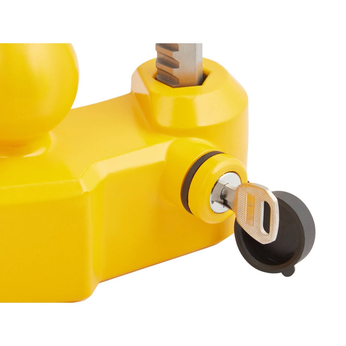 Hayman Reese Heavy Duty Coupling Lock - Blue Steel Trailer Coupling Lock