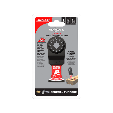 Diablo 32mm Starlock Carbide General Purpose Multi-Tool Blade