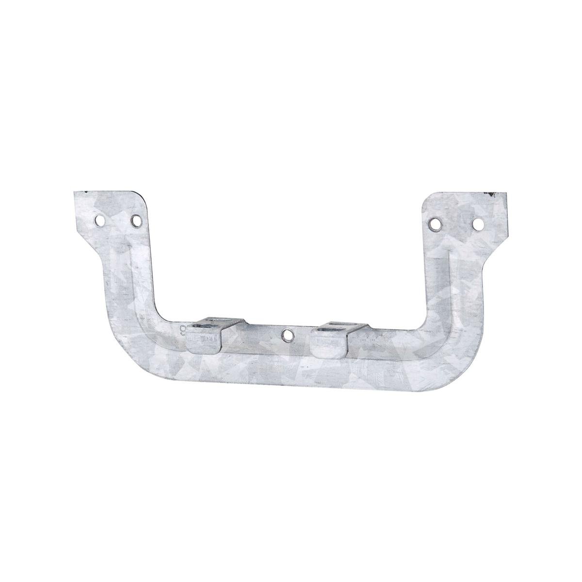 DETA Plaster Clip Bracket 123mm x 52mm Galvanised Steel for Plasterboard Outlets