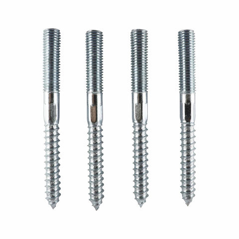Everhang M12 Hanger Bolt 120mm Zinc Plated Steel 4 Pack - SuperSaverAU - view 1