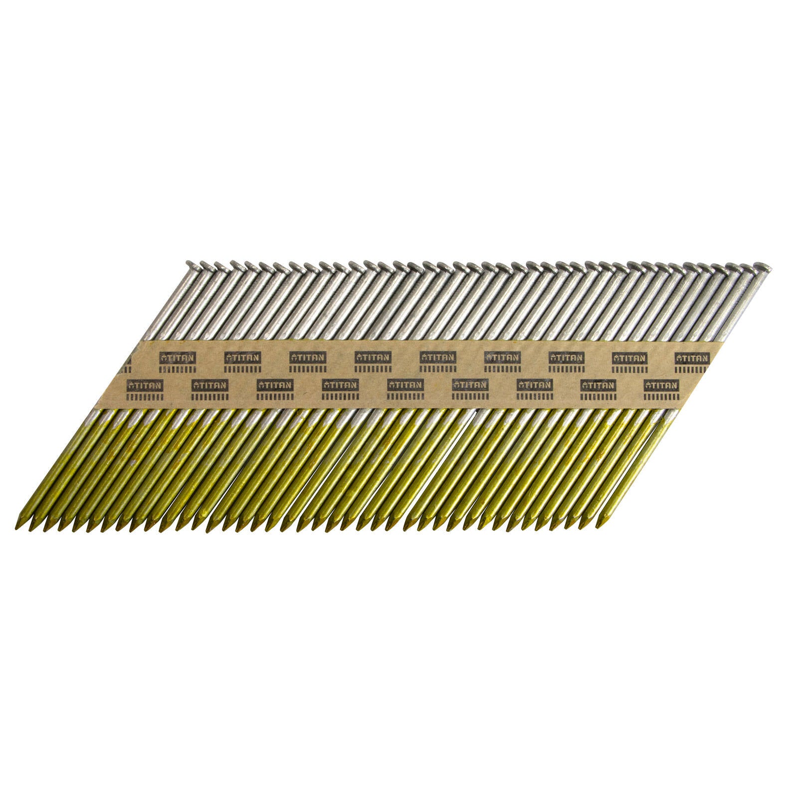 Titan 90 x 3.15mm Hot Dipped Galvanised Collated Framing Nails - 1000 Box