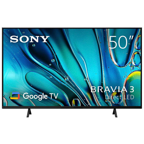 Sony 50 Inch BRAVIA 3 4K HDR Google TV - Dolby Vision, Wi-Fi 6e, Smart Features - SuperSaverAU - view 1