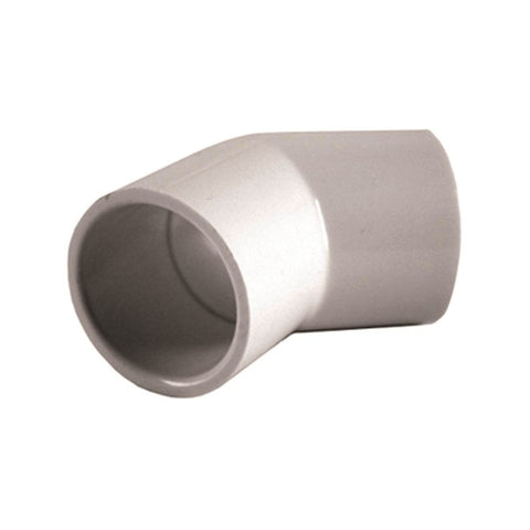 Holman 32mm 45 Degree PVC Elbow White Solvent Weld