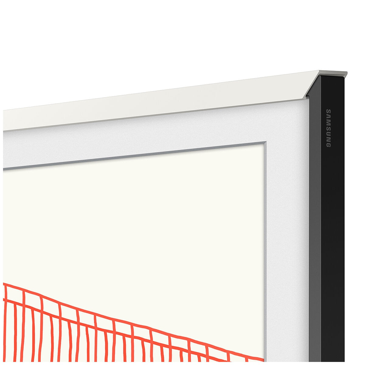 Samsung 85 Inch The Frame TV Customisable Bezel White VG-SCFA85WTBRU - SuperSaverAU - view 6