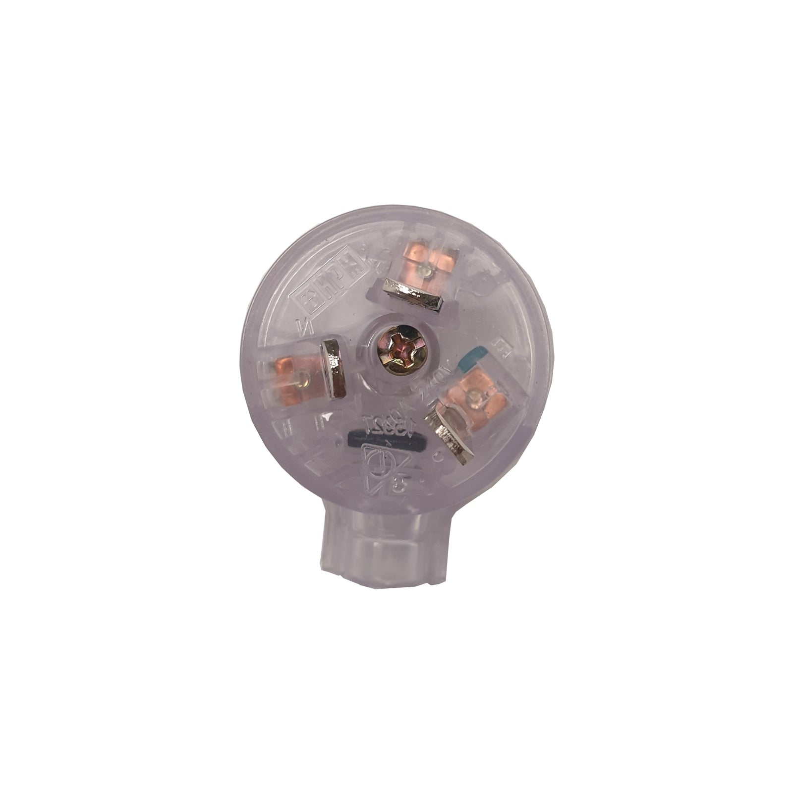 HPM 10A Clear Side Entry Flat Plug Top