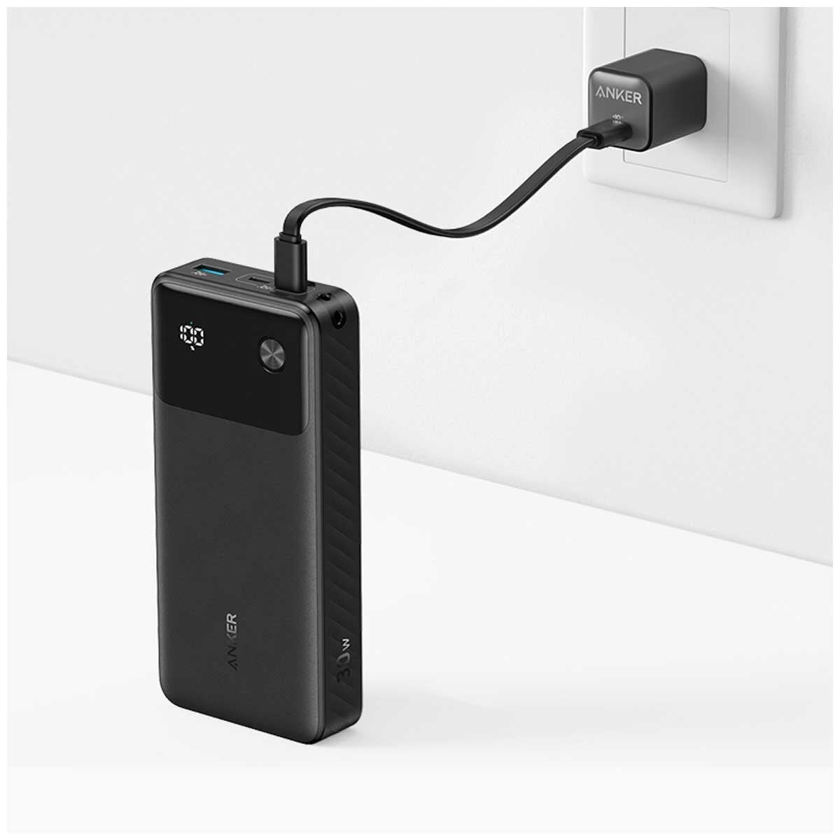 Anker 20K 30W Power Bank Black A1384H11 - SuperSaverAU - view 3