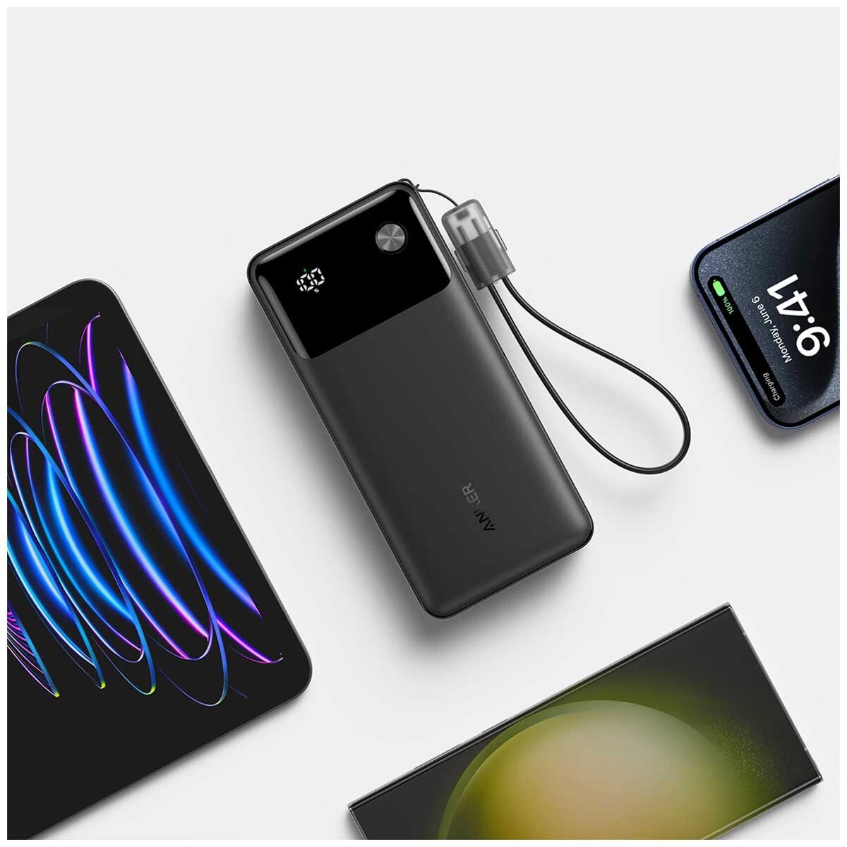 Anker 20K 30W Power Bank Black A1384H11 - SuperSaverAU - view 4