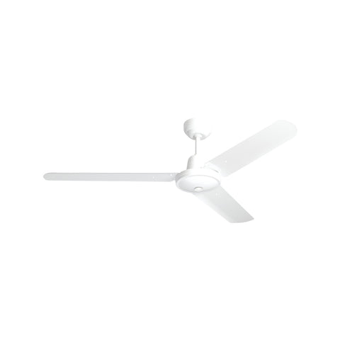 HPM 1420mm White Hangsure 3 Blade Ceiling Fan - Aluminium, Reversible, CF14HWE