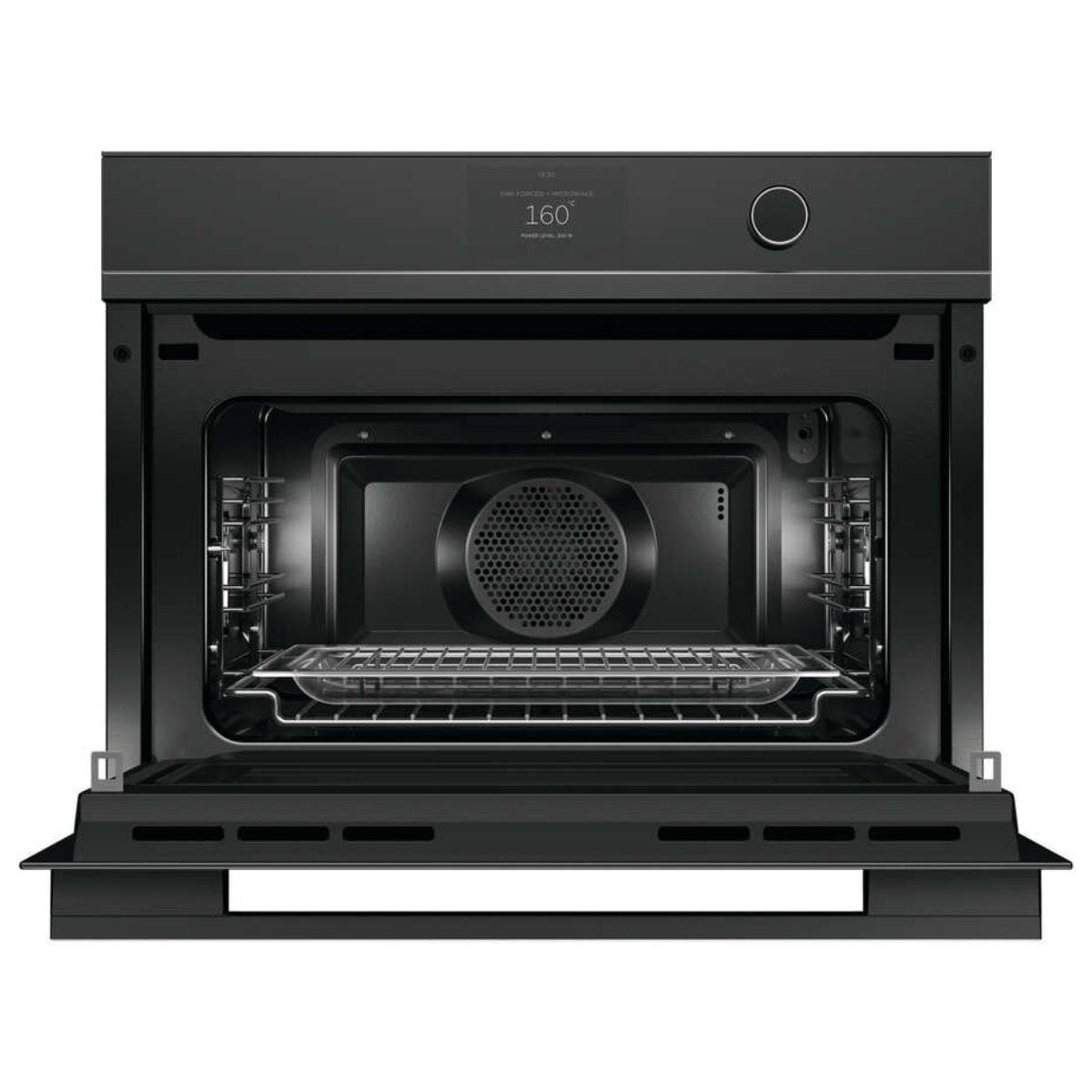 Fisher & Paykel Series 9 60cm Combi-Microwave Oven 49L - 22 Functions - WiFi - Air Fry - OM60NDTDB1