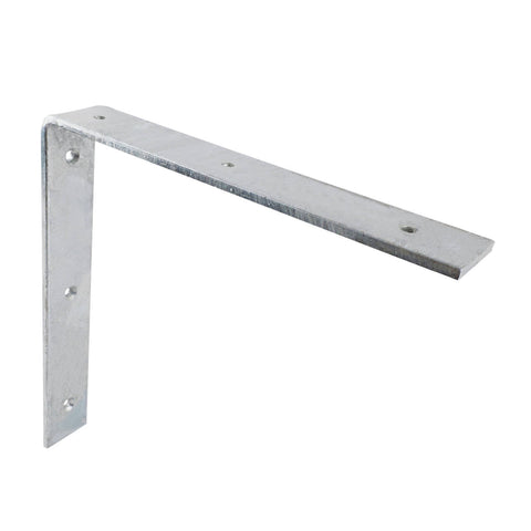 Carinya 250 x 250mm Galvanised Steel Heavy-Duty Angle Bracket, 50kg Capacity