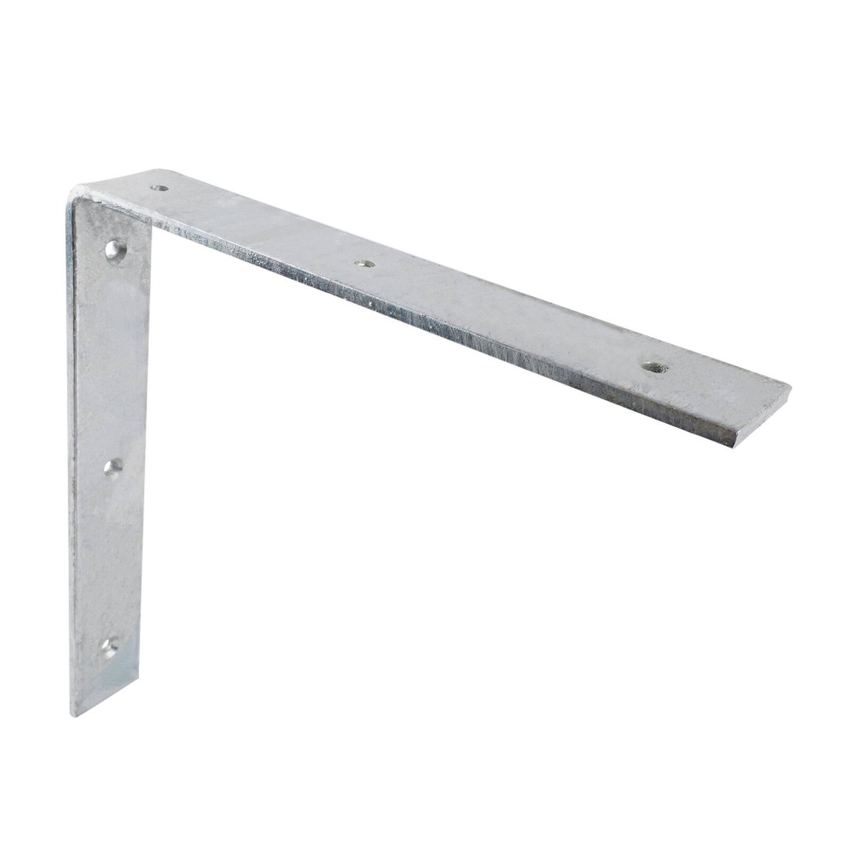 Carinya 250 x 250mm Galvanised Steel Heavy-Duty Angle Bracket, 50kg Capacity