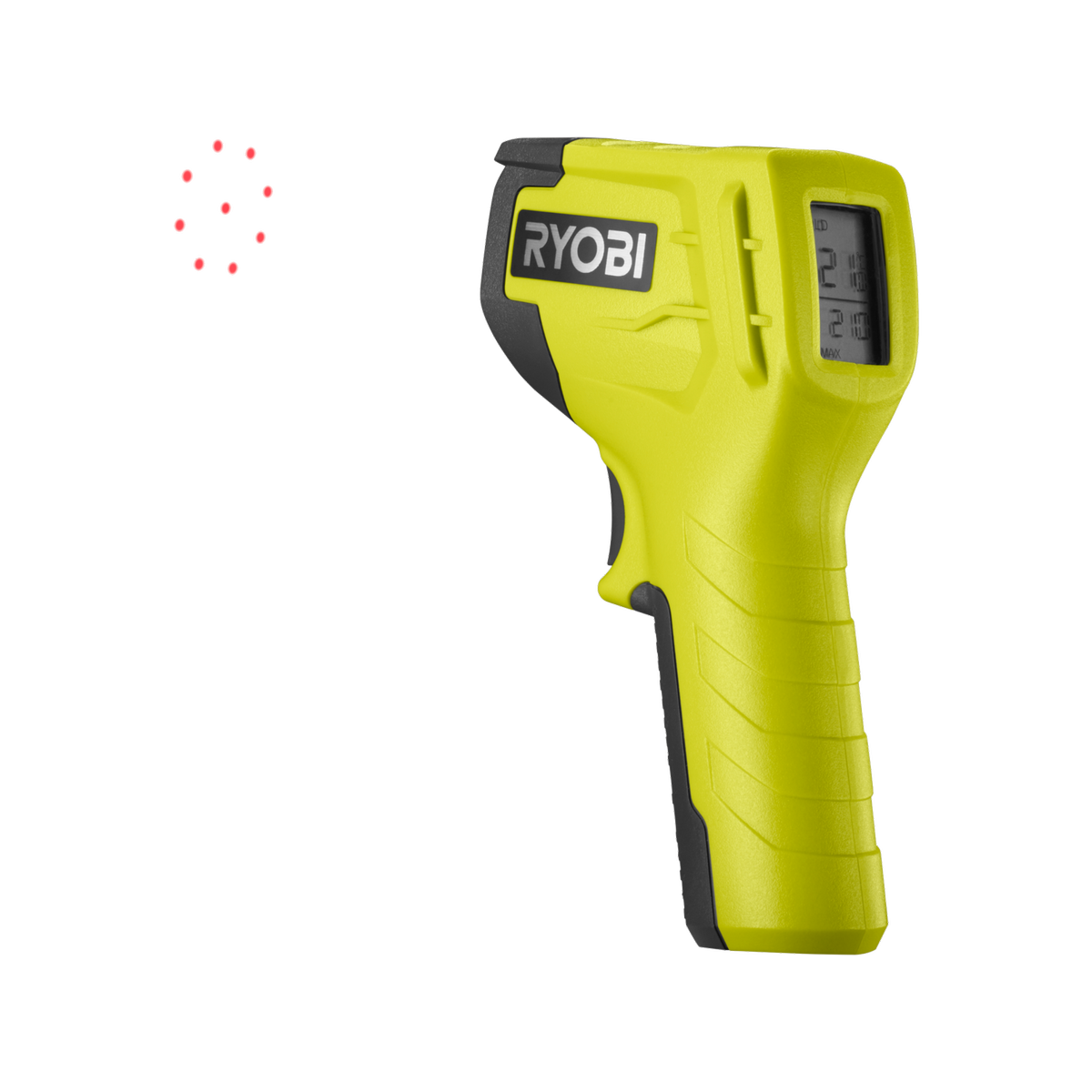 Ryobi 8 Dot Infrared Thermometer RTHMG - Non-Contact - -50°C to 550°C - SuperSaverAU - view 2