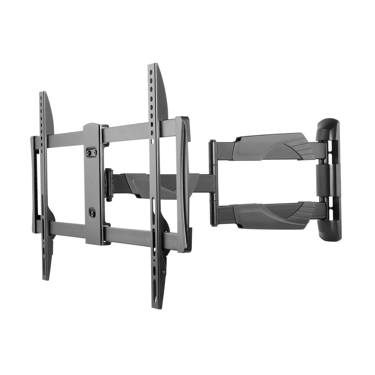 Practa Full Motion TV Wall Mount PRWMFML 37-70 inch Black Steel, Swivel Tilt, Hardware Included