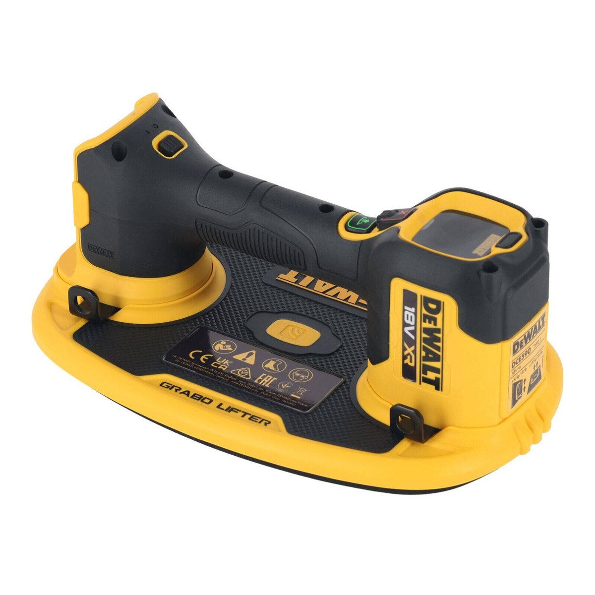 DeWALT 18V XR Grabo Cordless Suction Lifter Bare Unit DCE590N-XJ