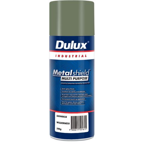 Dulux Metalshield 300g Multipurpose Spray Paint Wilderness - Metal Protection