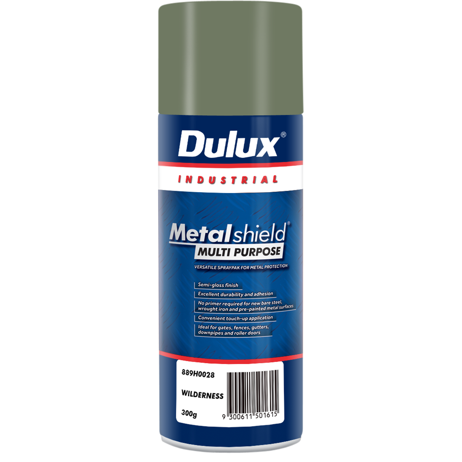 Dulux Metalshield 300g Multipurpose Spray Paint Wilderness - Metal Protection