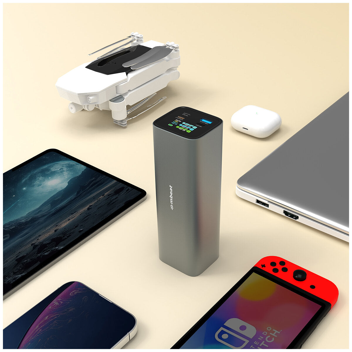 mbeat Gorilla Power 27000mAh USB-C 140W Power Bank MB-PBUC-27000 - SuperSaverAU - view 3