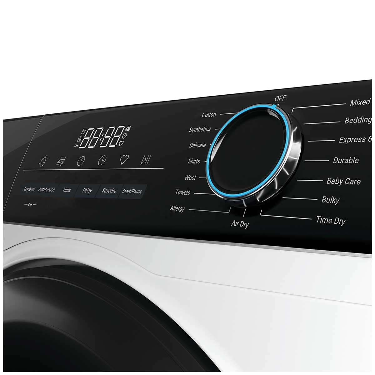 Haier 8kg Heat Pump Dryer H300 HDHP80AW1 - Hinged On Energy Efficiency & Gentle Drying - SuperSaverAU - view 5