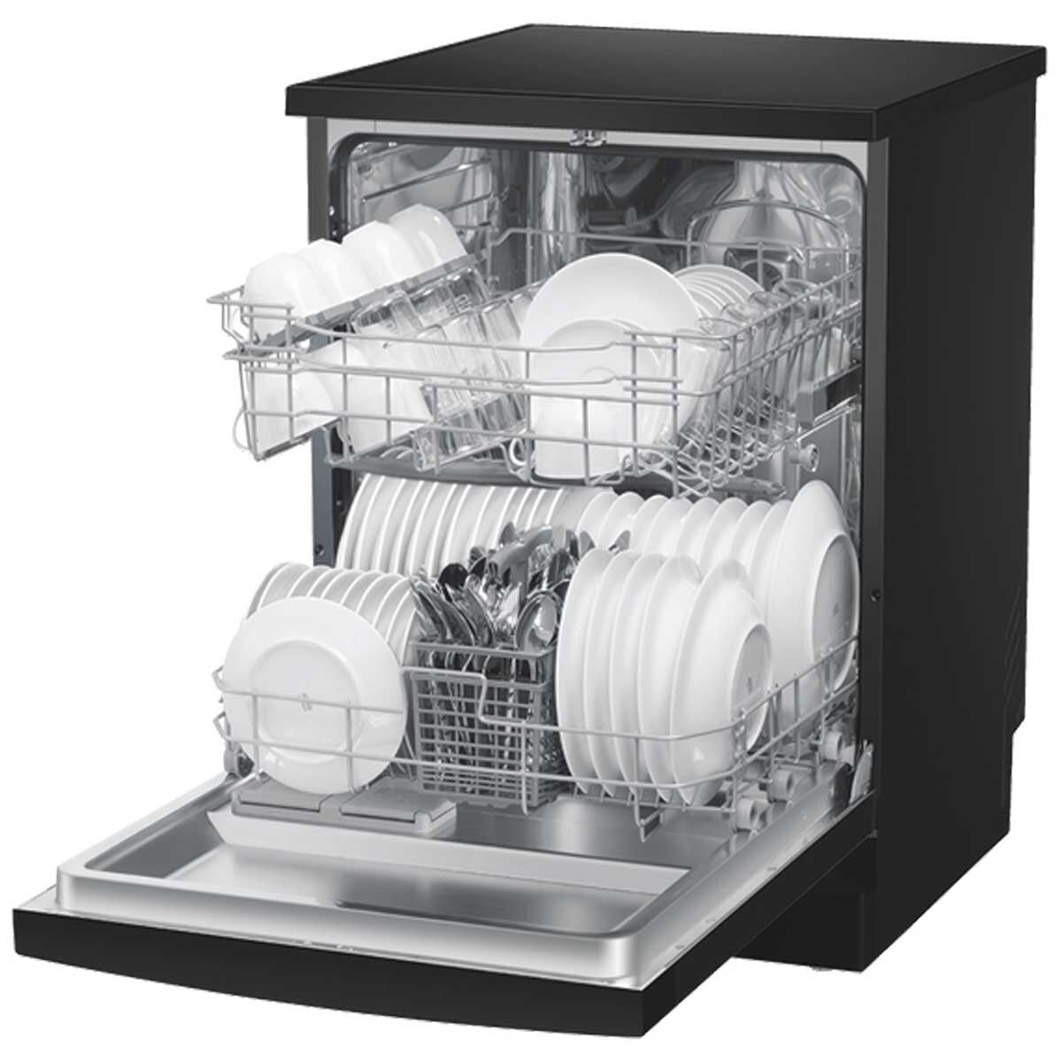 Haier 60cm Freestanding Dishwasher Black HDW13V1B1 - SuperSaverAU - view 6