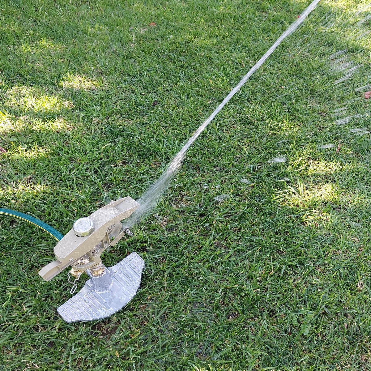 Pope Goliath Professional Impact Sprinkler - Metal, Adjustable Arc, 26m Coverage