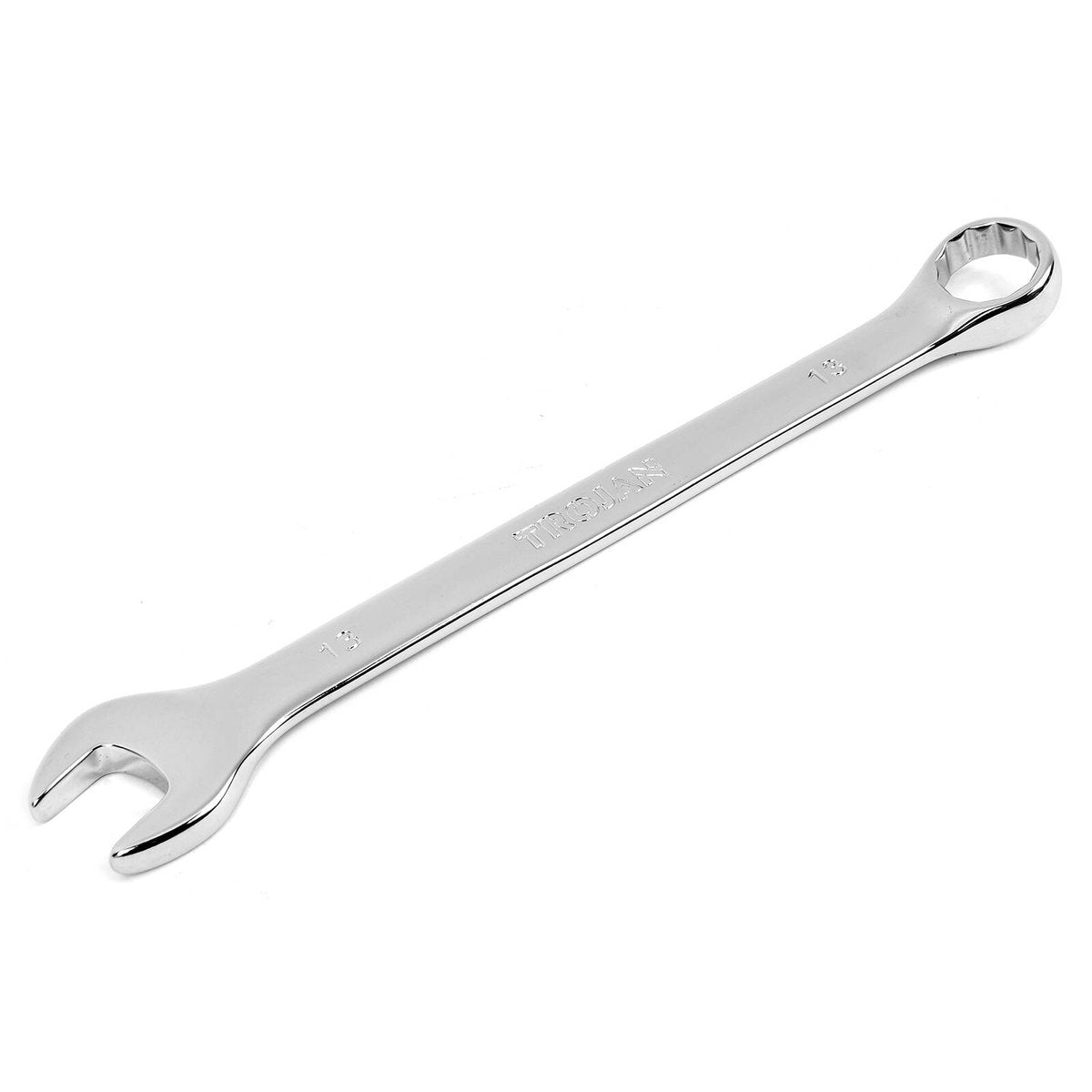 Trojan 13mm Combination Spanner Chrome Vanadium 12 Point Ring & Open End