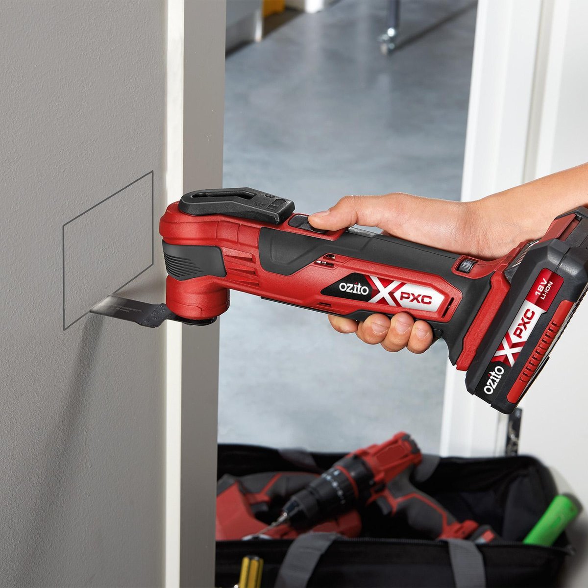 Ozito PXC 18V Cordless Multi Function Tool - Skin Only (PXMFTS-018)