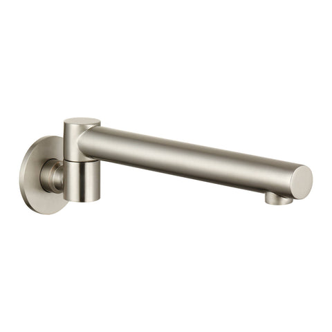 Mondella Resonance Brushed Nickel Swivel Bath Spout, Brass