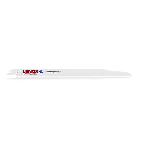 Lenox 300 x 29 x 0.9mm 18TPI Metal Reciprocating Saw Blade Bi-Metal 5 Pack