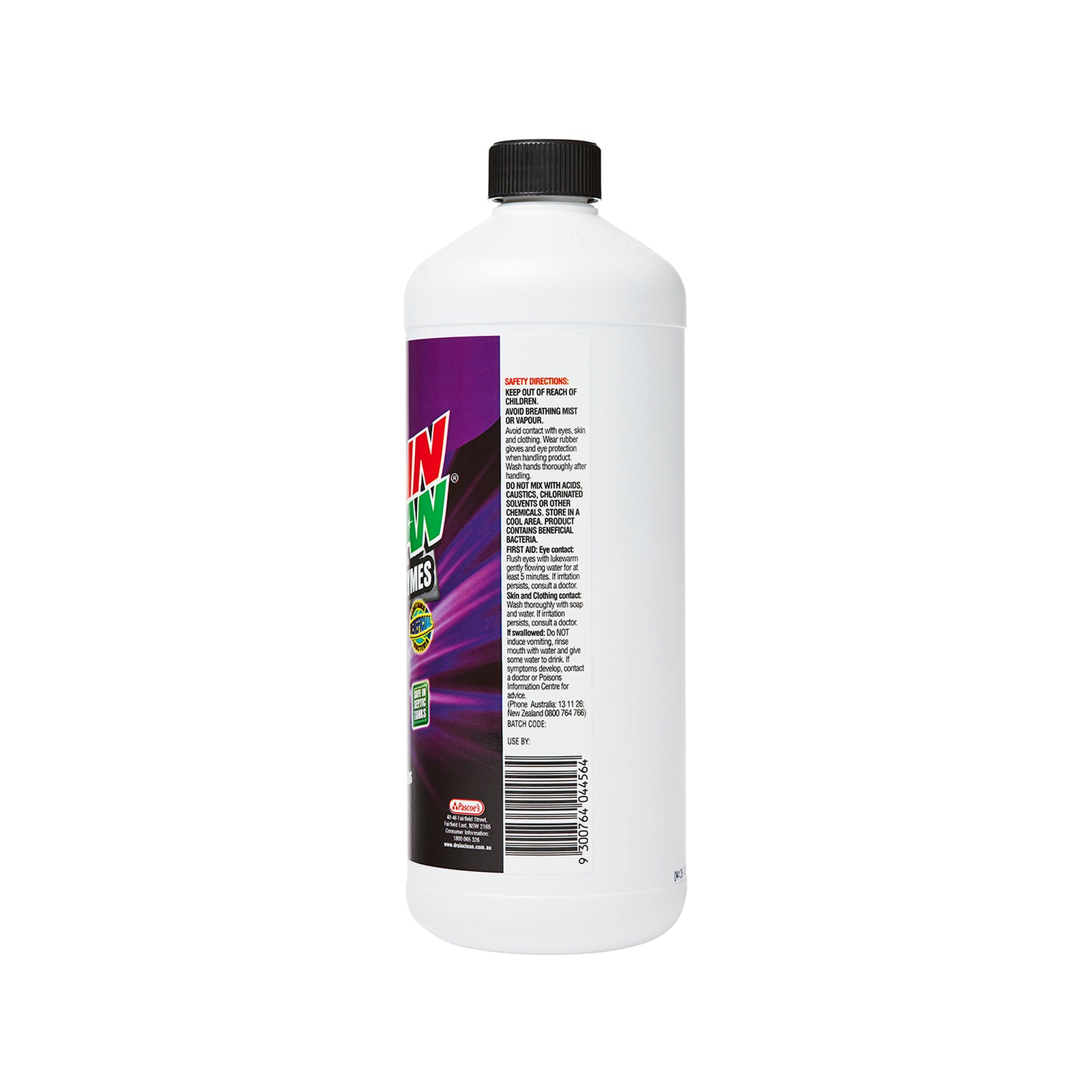 Drain Clean 1L Liquid Enzyme Drain Cleaner, Septic Safe